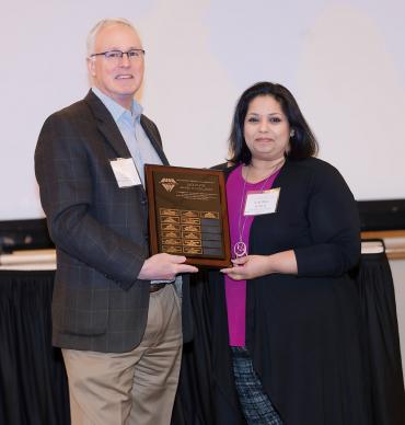 Rana Wins Barth Memorial Award of Excellence at AWGS Meeting